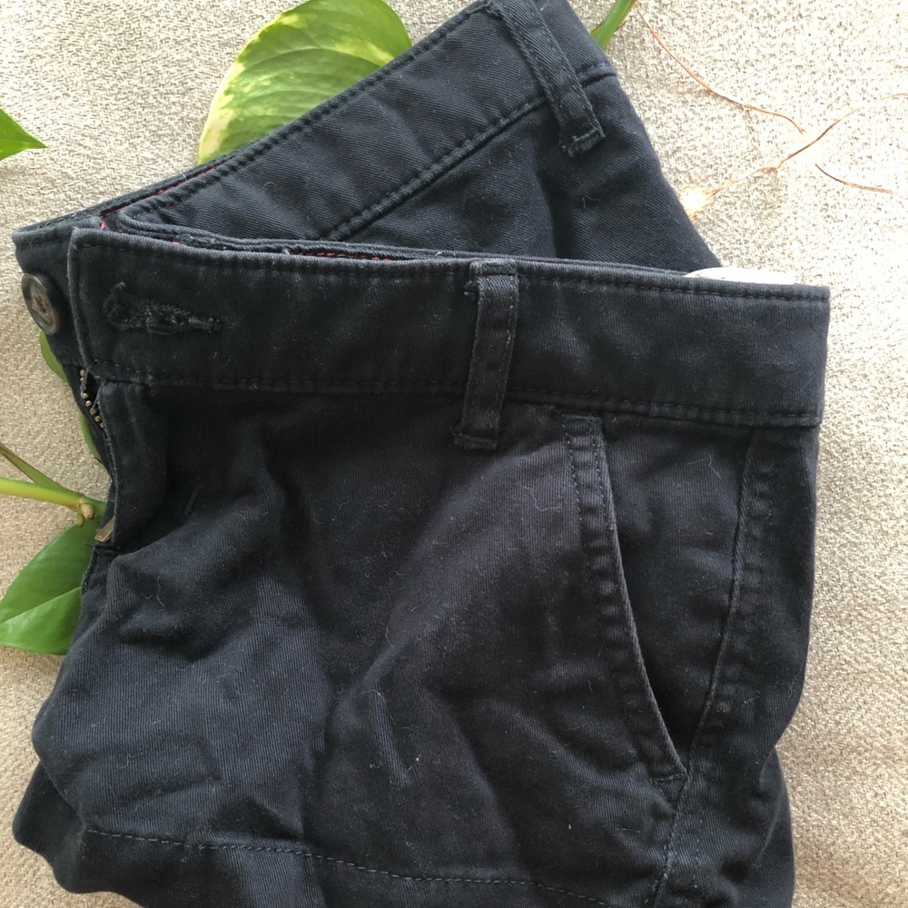 Adorable dark blue mini shorts
